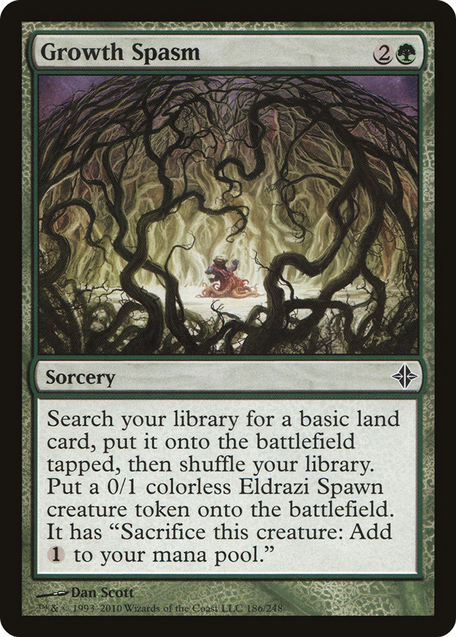Growth Spasm — Rise of the Eldrazi — Magic: The Gathering