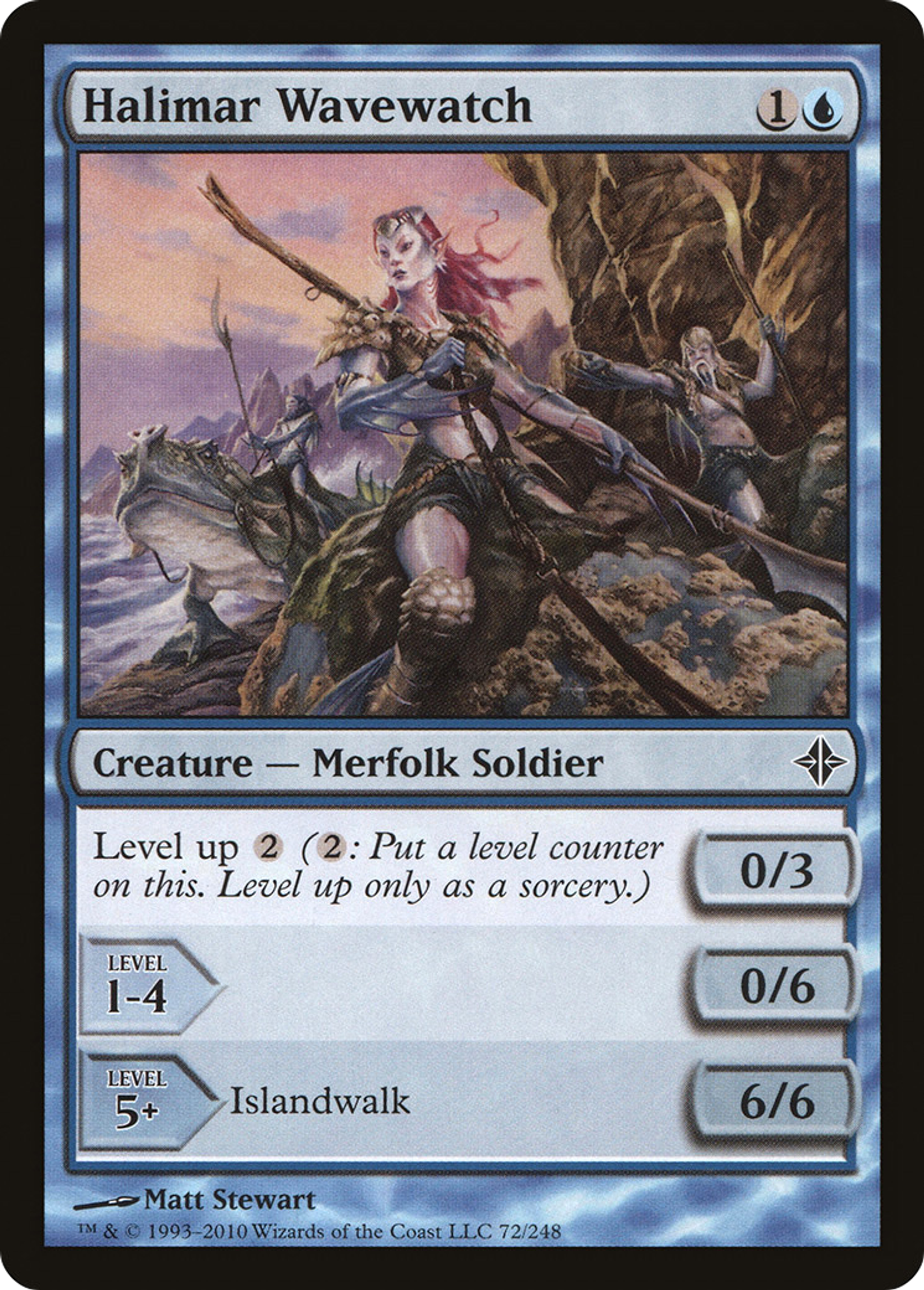 Halimar Wavewatch — Rise of the Eldrazi — Magic: The Gathering
