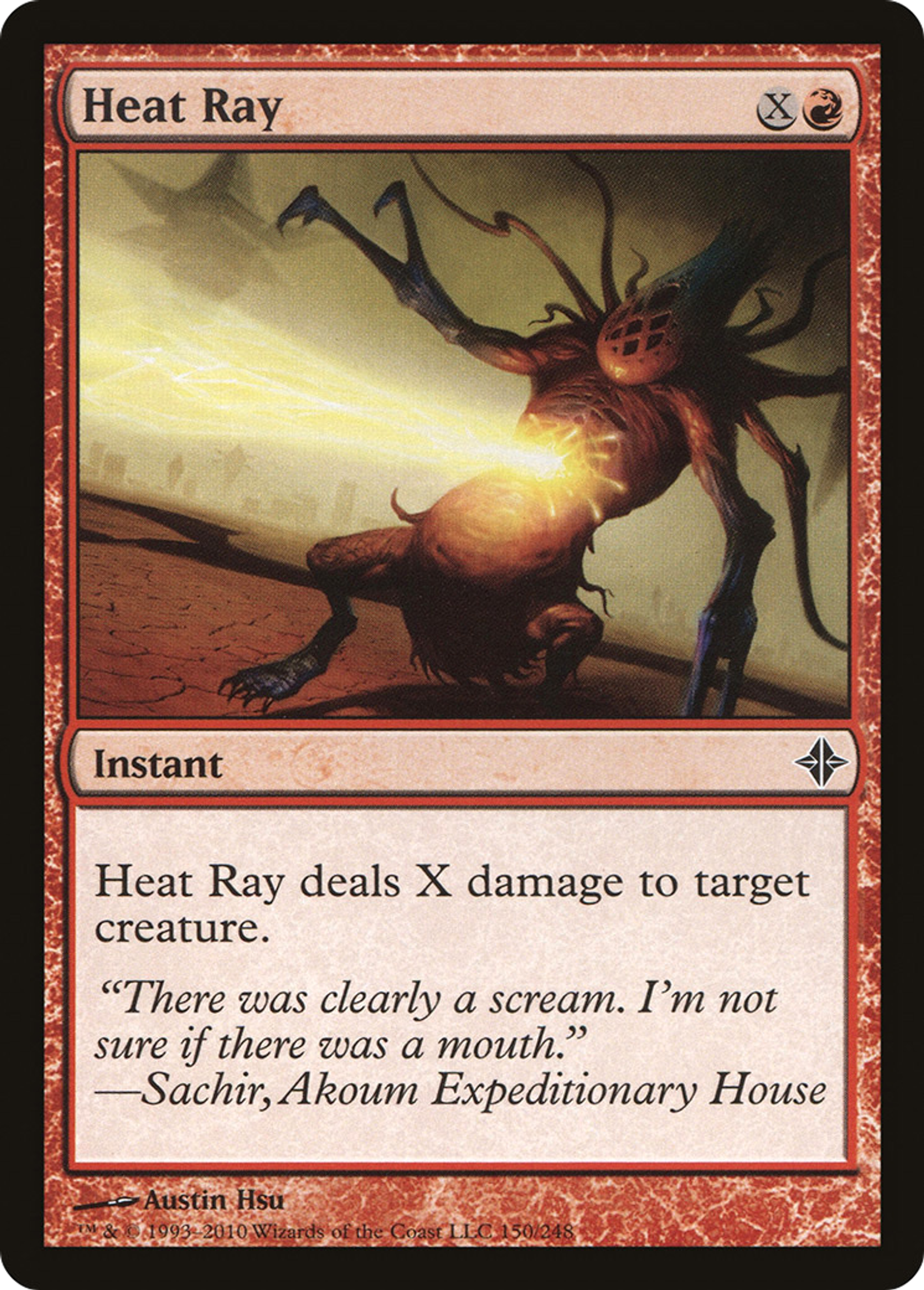Heat Ray — Rise of the Eldrazi — Magic: The Gathering