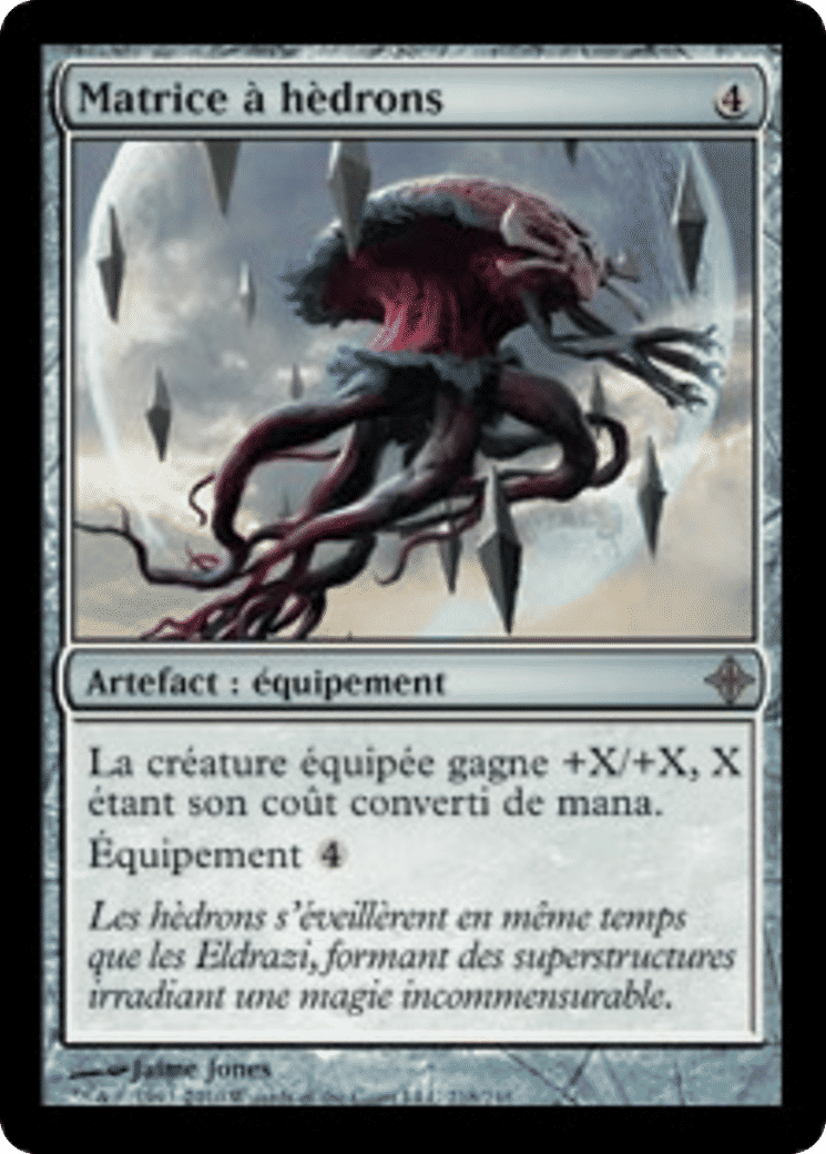 Matrice à hèdrons — Rise of the Eldrazi — Magic: The Gathering