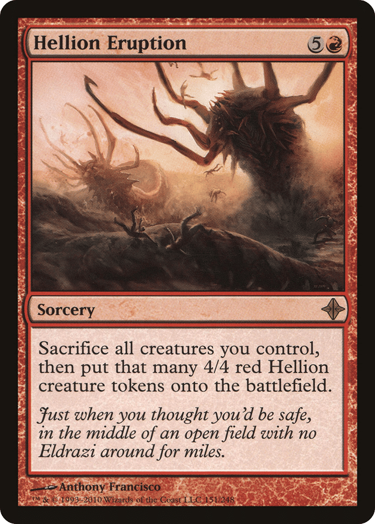 Hellion Eruption — Rise of the Eldrazi — Magic: The Gathering