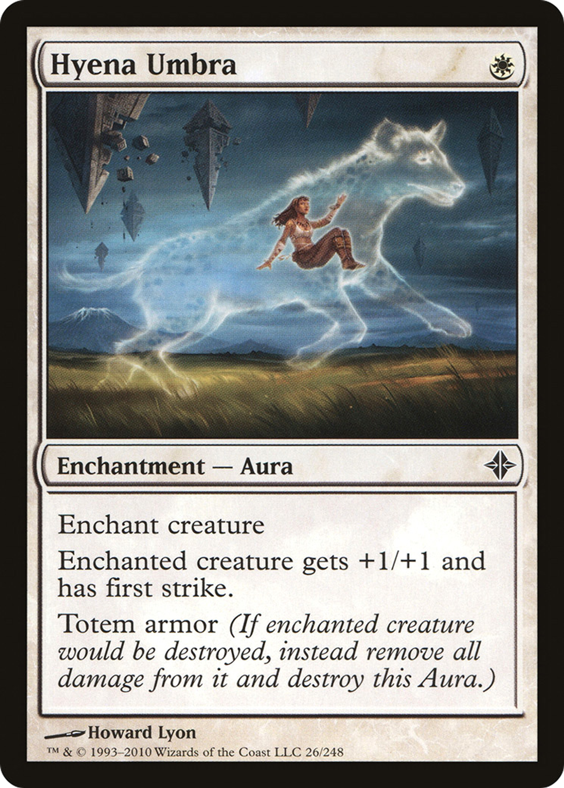 Hyena Umbra — Rise of the Eldrazi — Magic: The Gathering