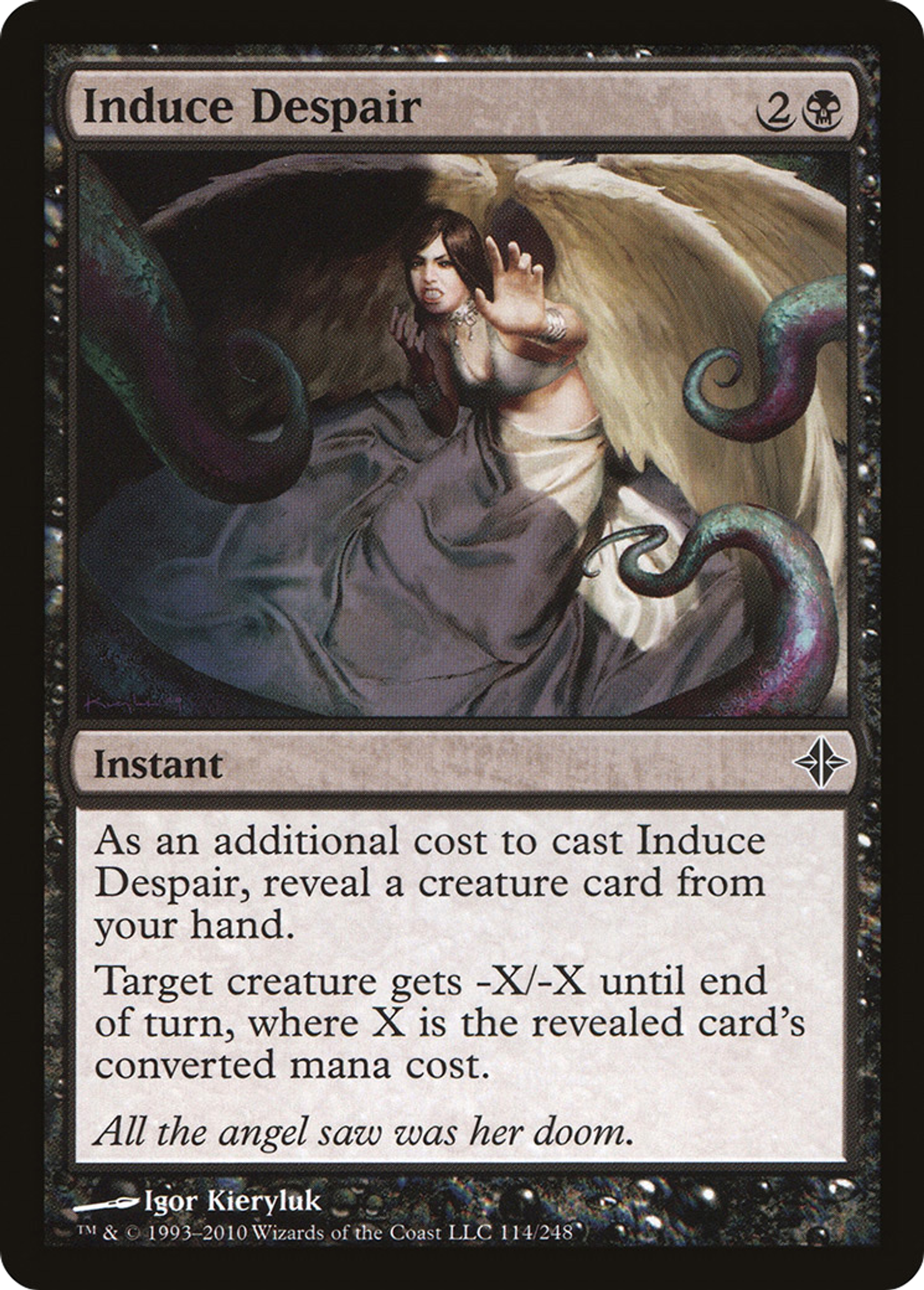 Induce Despair — Rise of the Eldrazi — Magic: The Gathering