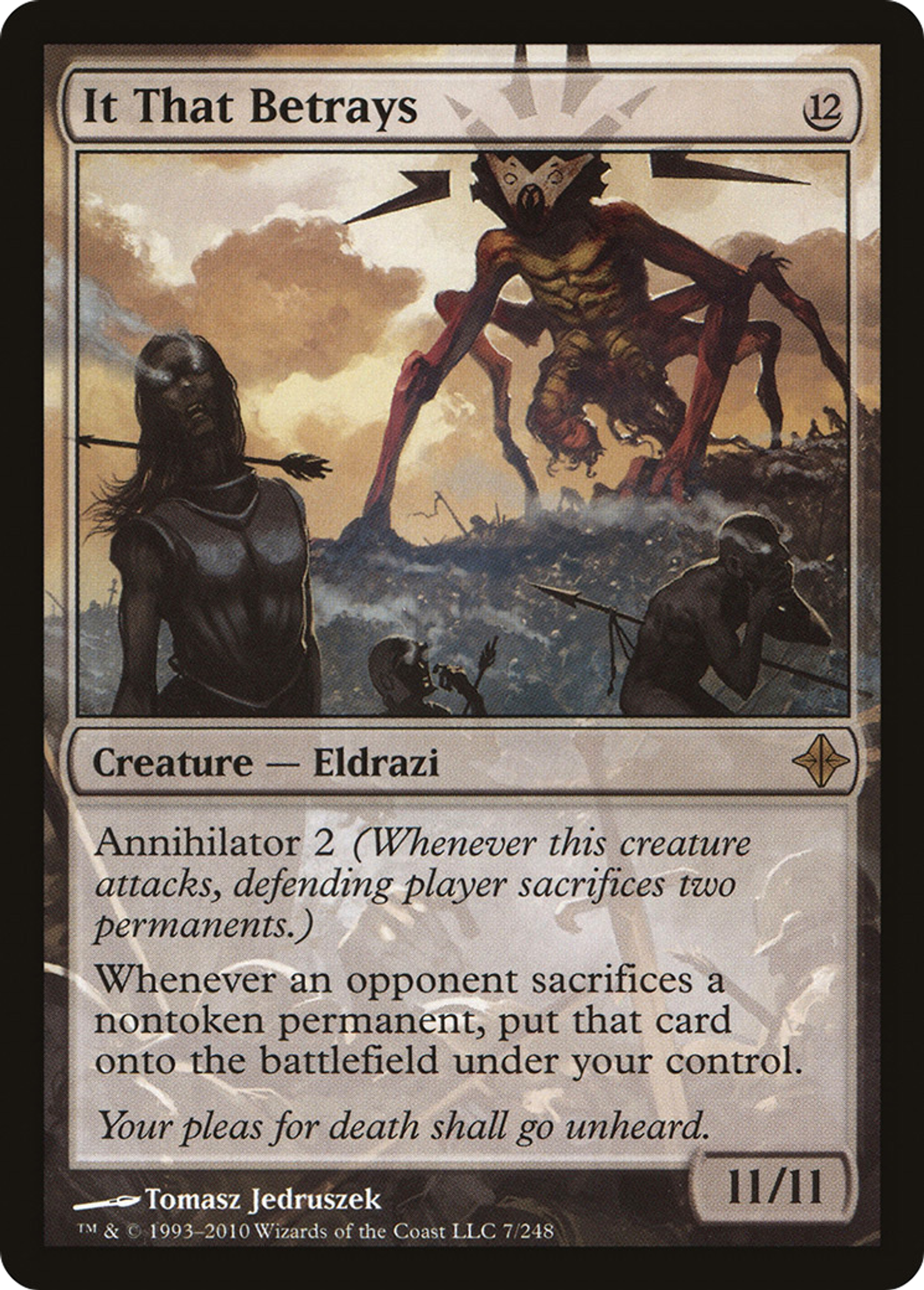 Lui-qui-trahit — Rise of the Eldrazi — Magic: The Gathering