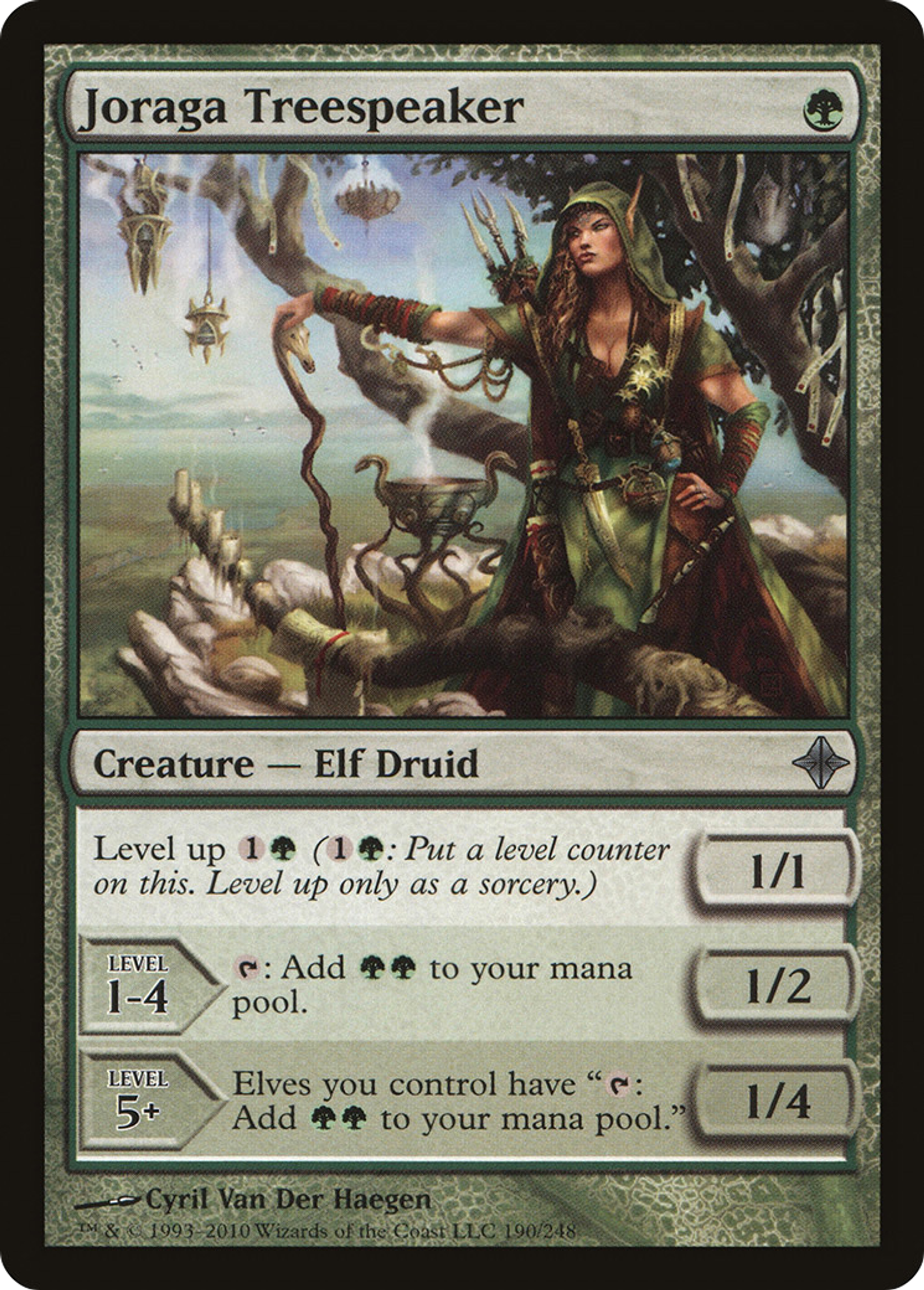 Joraga Treespeaker — Rise of the Eldrazi — Magic: The Gathering