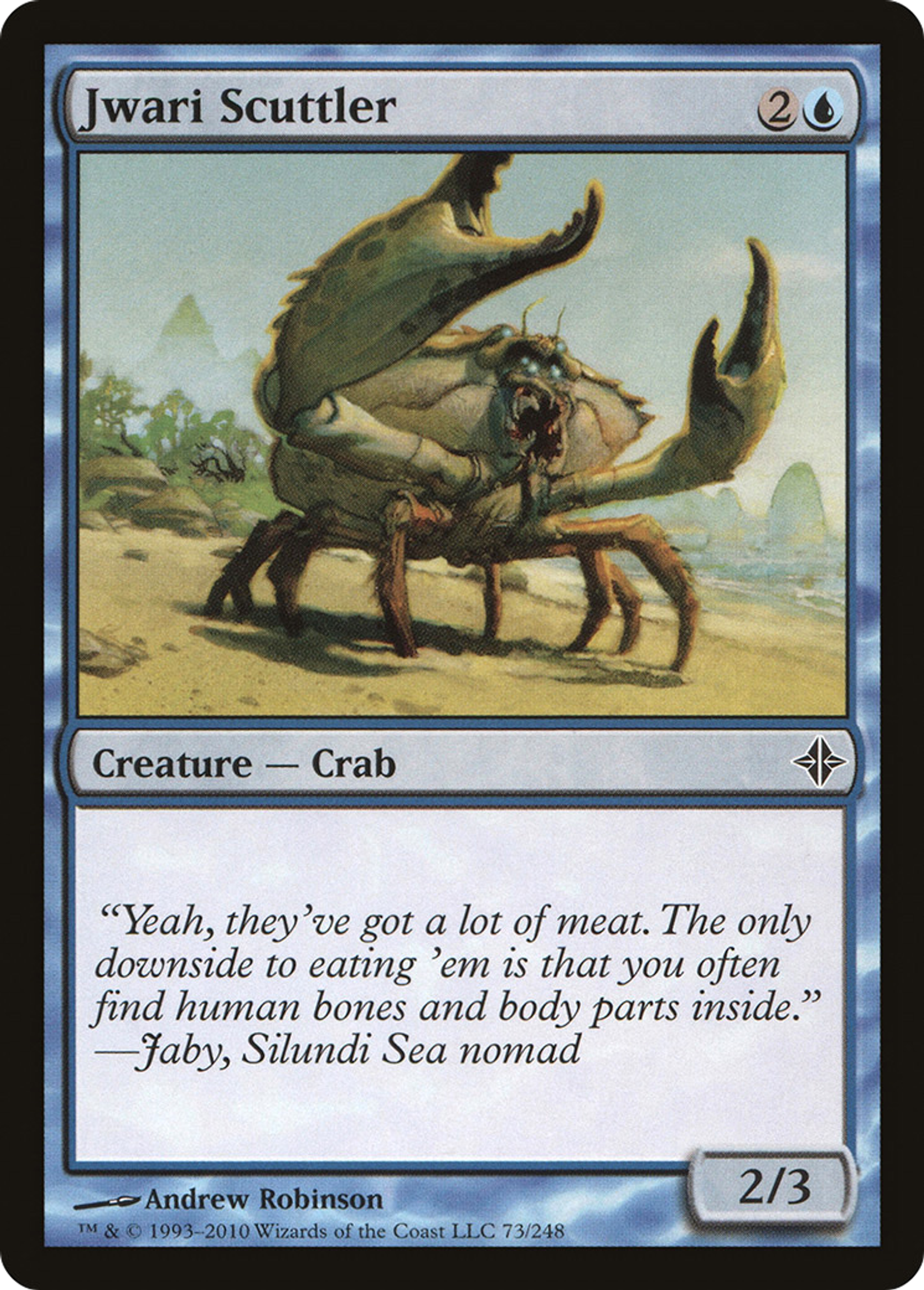 Jwari Scuttler — Rise of the Eldrazi — Magic: The Gathering