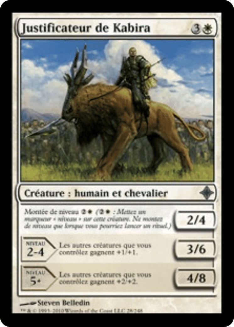 Justificateur de Kabira — Rise of the Eldrazi — Magic: The Gathering
