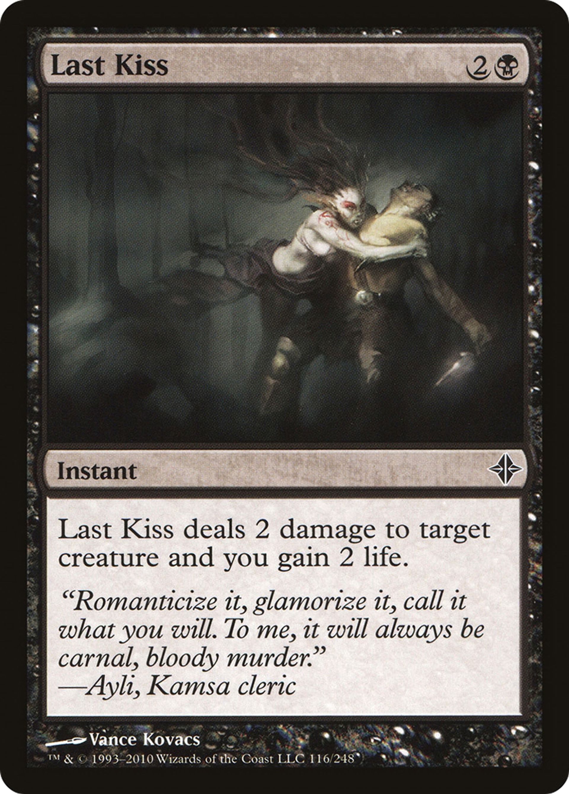 Last Kiss — Rise of the Eldrazi — Magic: The Gathering