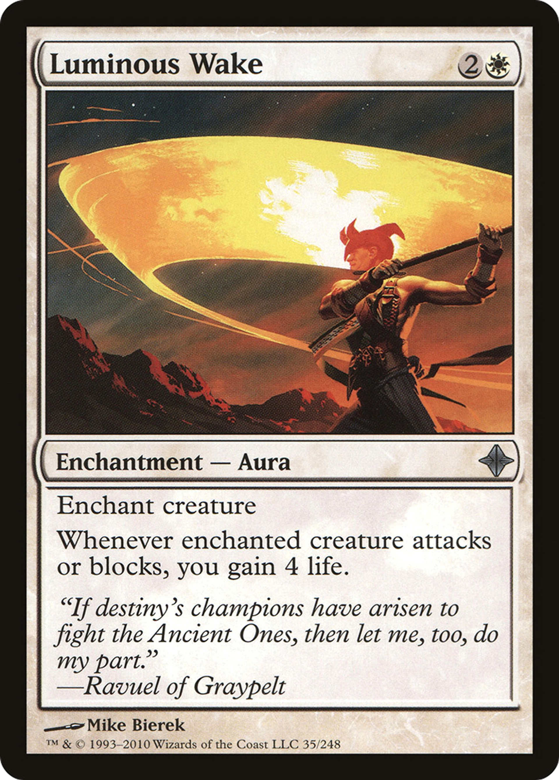 Luminous Wake — Rise of the Eldrazi — Magic: The Gathering