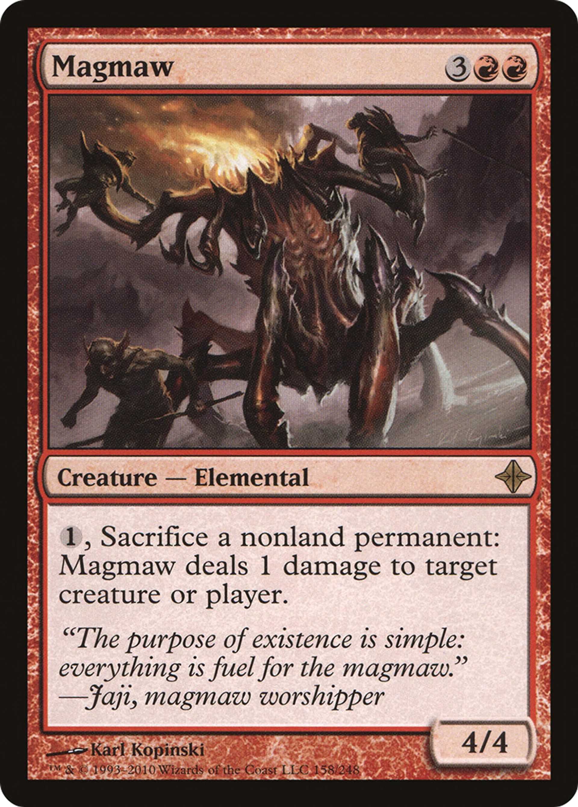 Magmaw — Rise of the Eldrazi — Magic: The Gathering