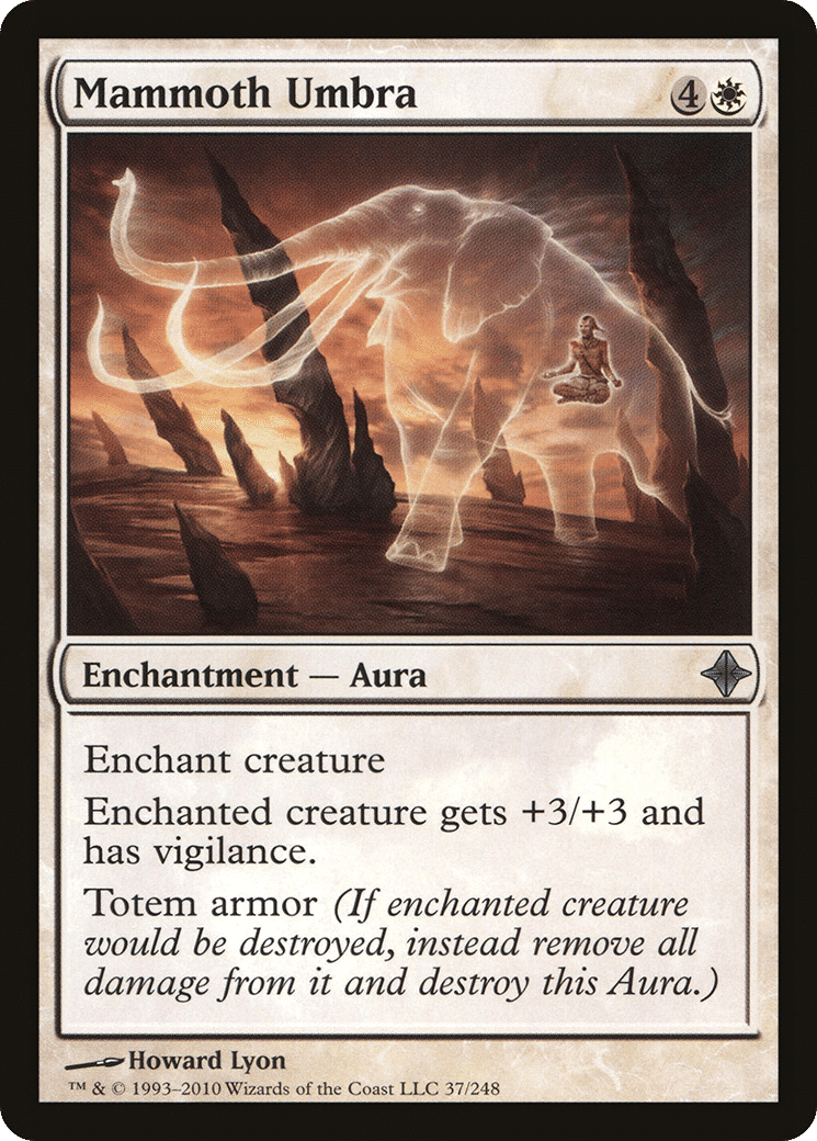 Mammoth Umbra — Rise of the Eldrazi — Magic: The Gathering