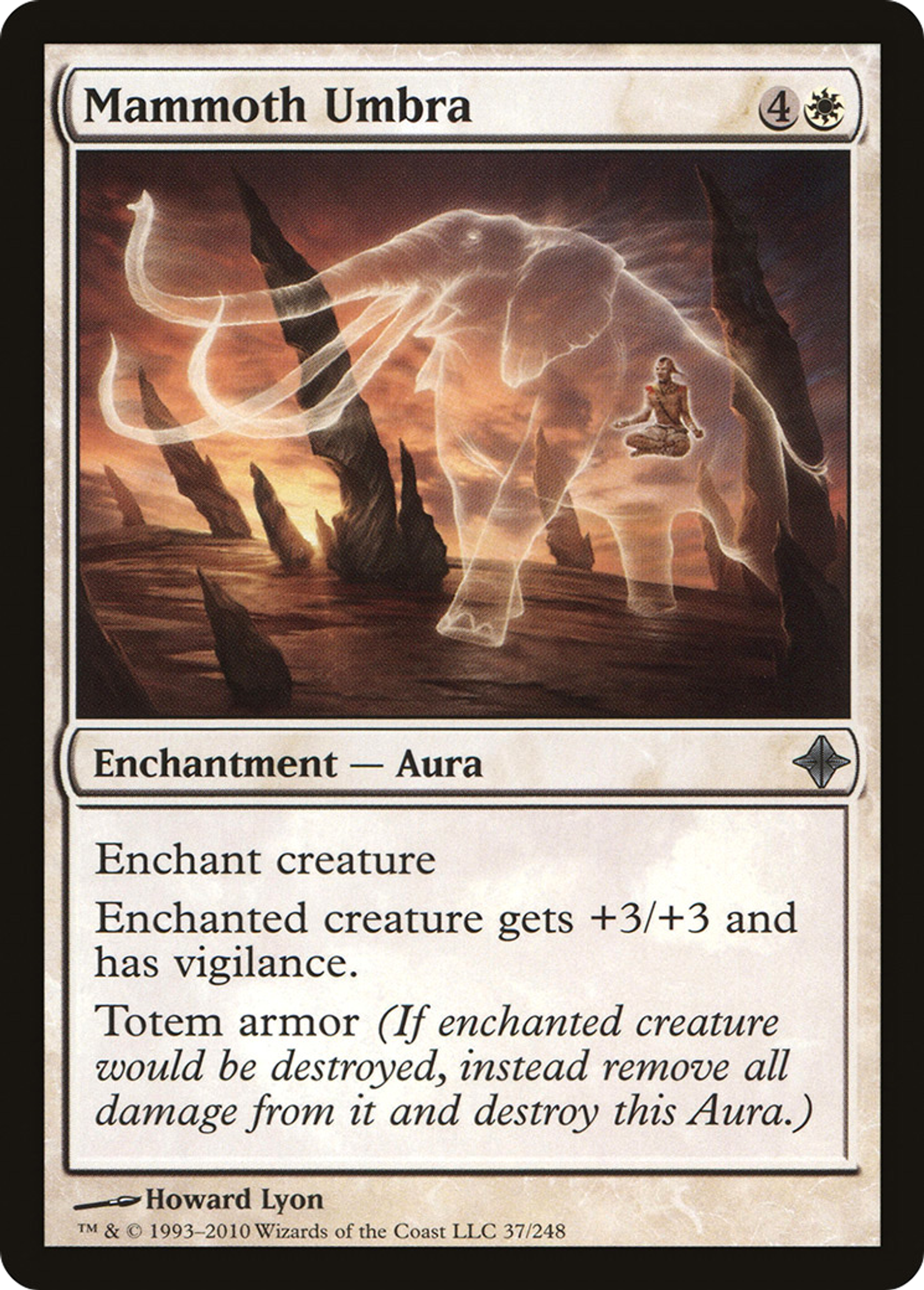 Ombre de mammouth — Rise of the Eldrazi — Magic: The Gathering