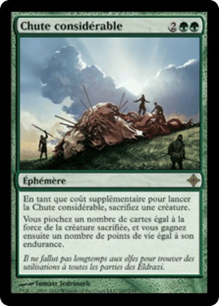 Chute considérable — Rise of the Eldrazi — Magic: The Gathering