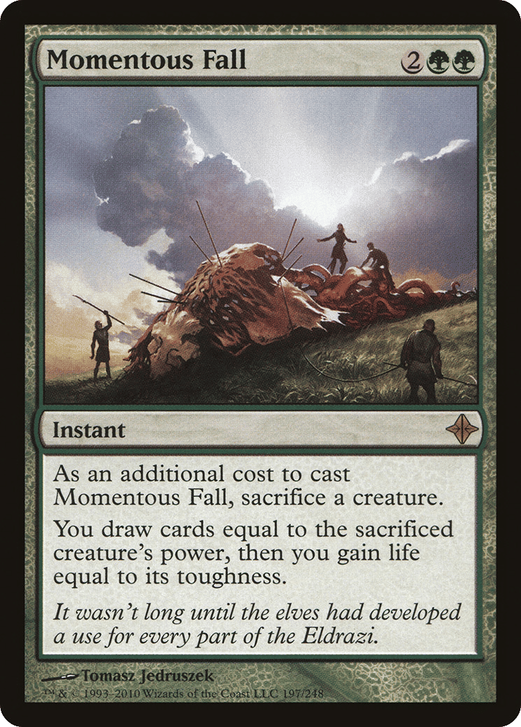Momentous Fall — Rise of the Eldrazi — Magic: The Gathering