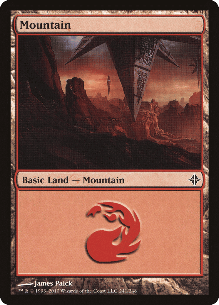 Mountain — Rise of the Eldrazi — Magic: The Gathering