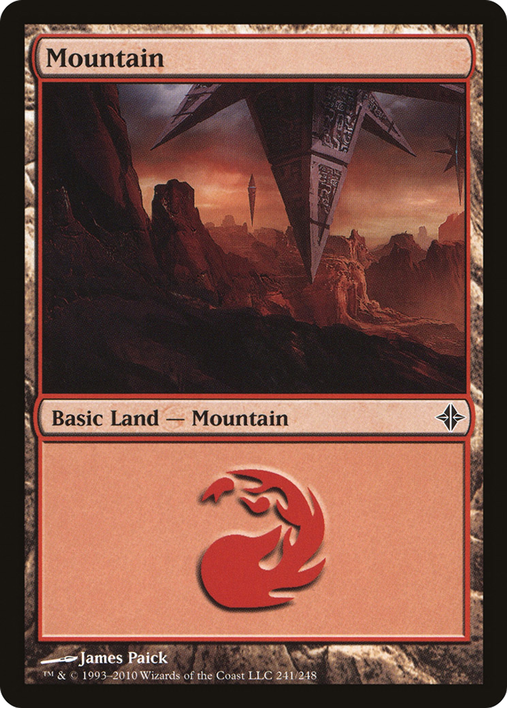 Mountain — Rise of the Eldrazi — Magic: The Gathering