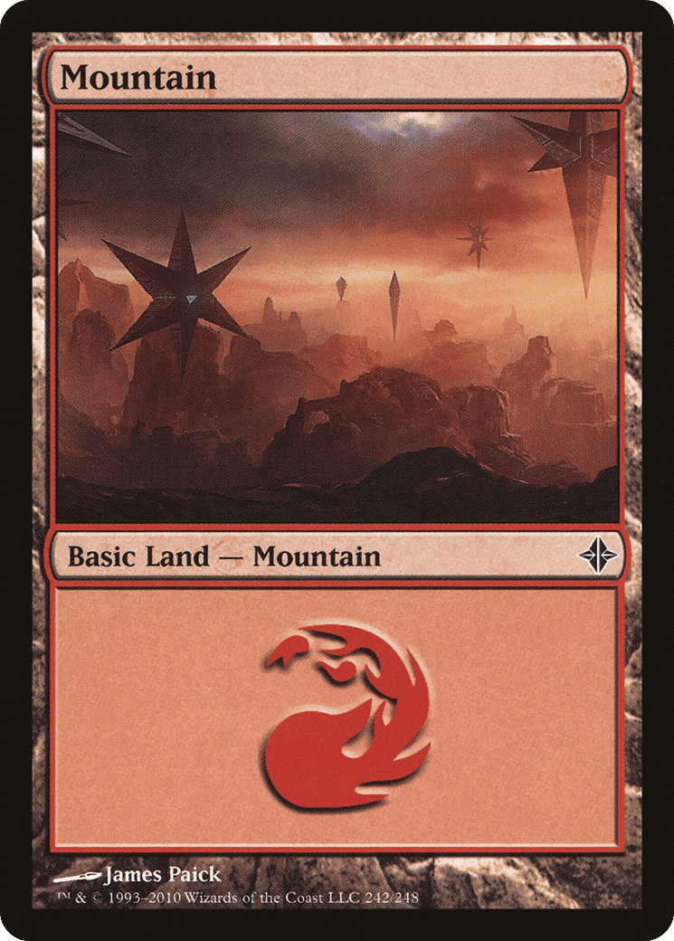 Mountain — Rise of the Eldrazi — Magic: The Gathering