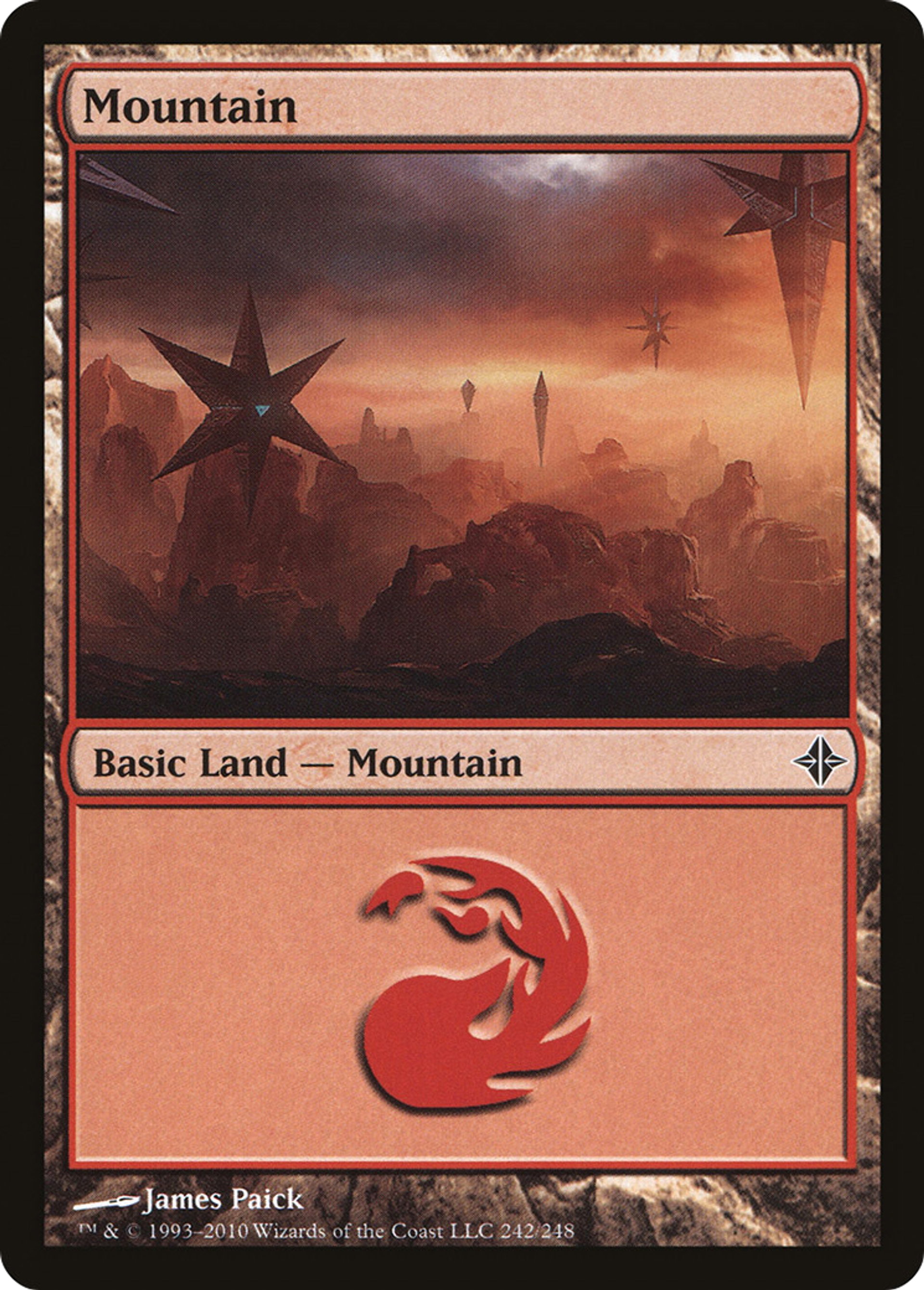 Mountain — Rise of the Eldrazi — Magic: The Gathering