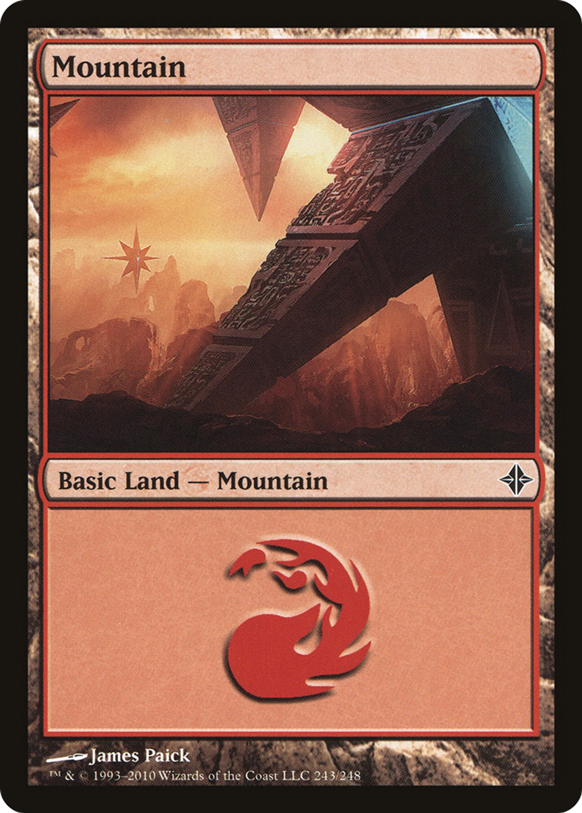 Mountain — Rise of the Eldrazi — Magic: The Gathering