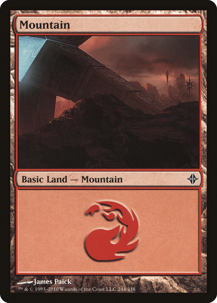 Mountain — Rise of the Eldrazi — Magic: The Gathering
