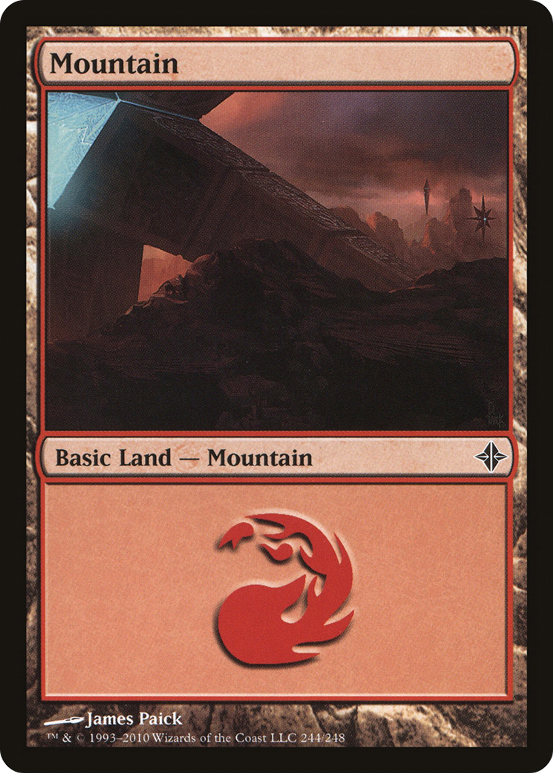 Mountain — Rise of the Eldrazi — Magic: The Gathering