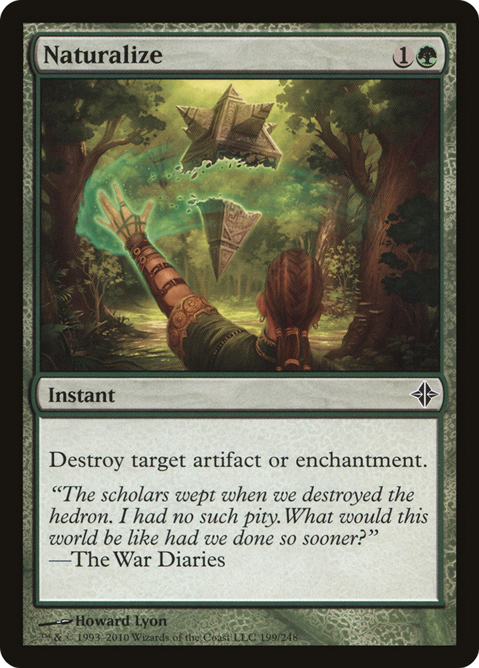 Naturalize — Rise of the Eldrazi — Magic: The Gathering