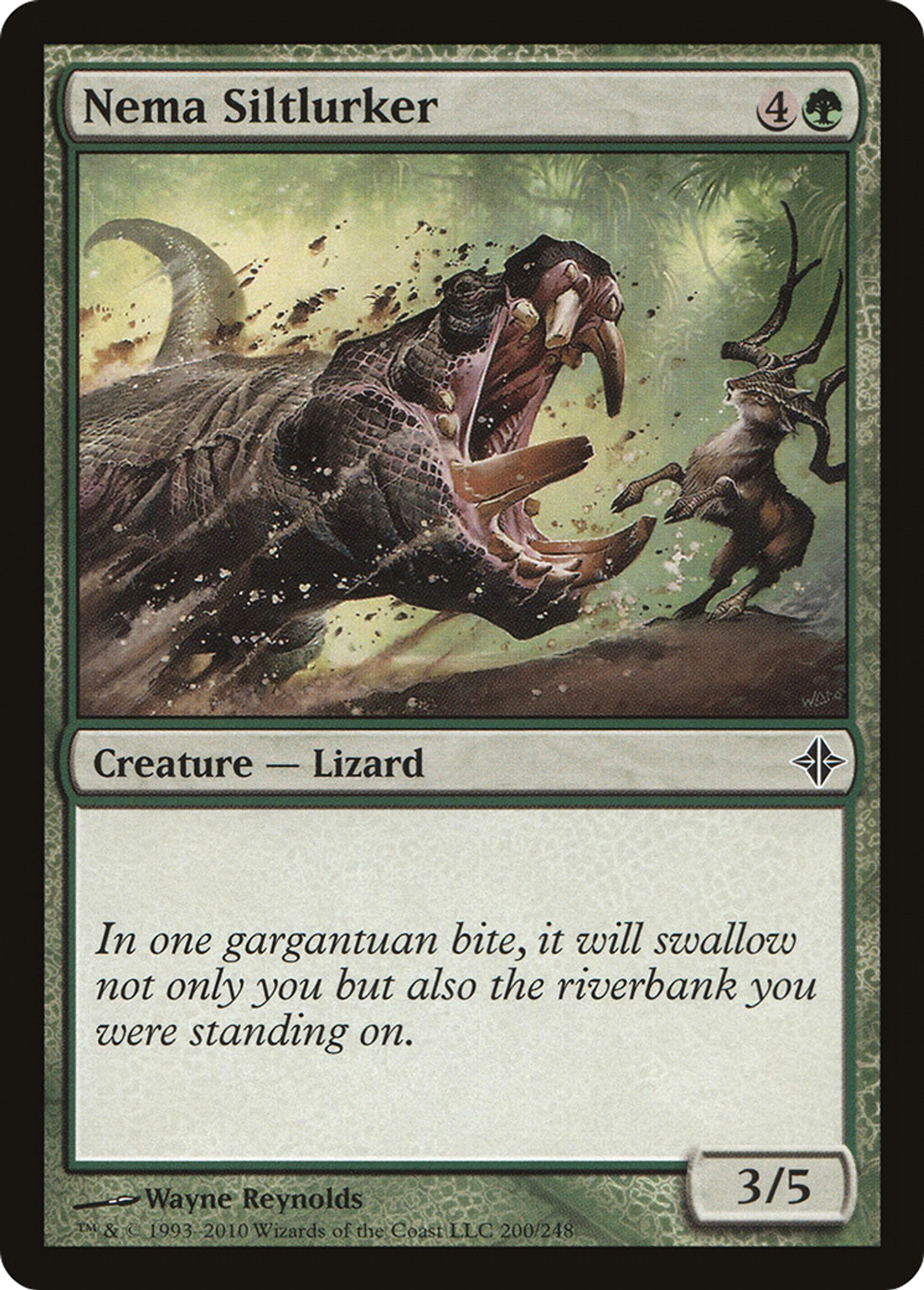 Nema Siltlurker — Rise of the Eldrazi — Magic: The Gathering