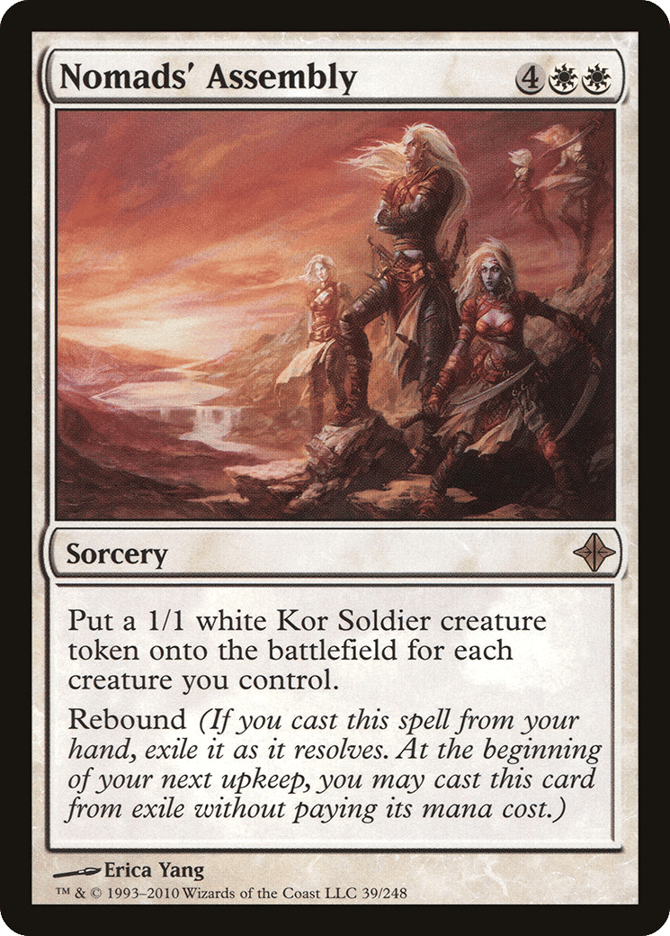 Nomads' Assembly — Rise of the Eldrazi — Magic: The Gathering