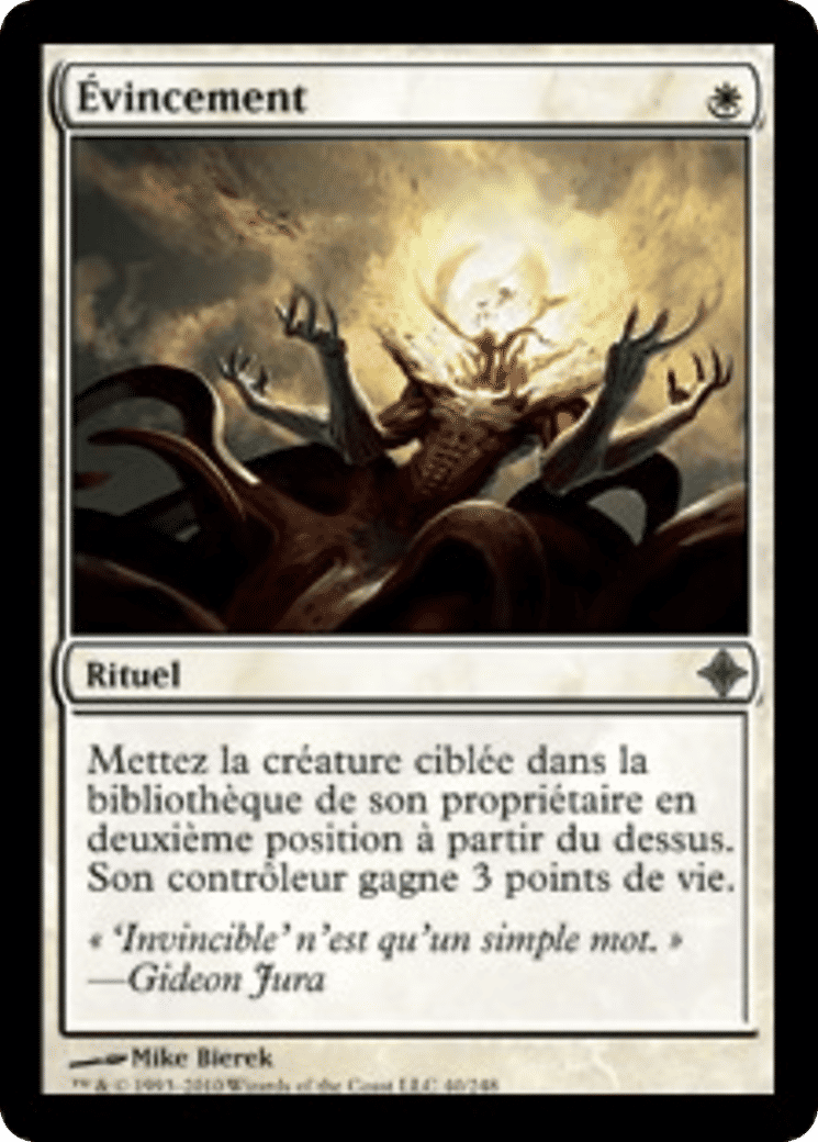 Évincement — Rise of the Eldrazi — Magic: The Gathering