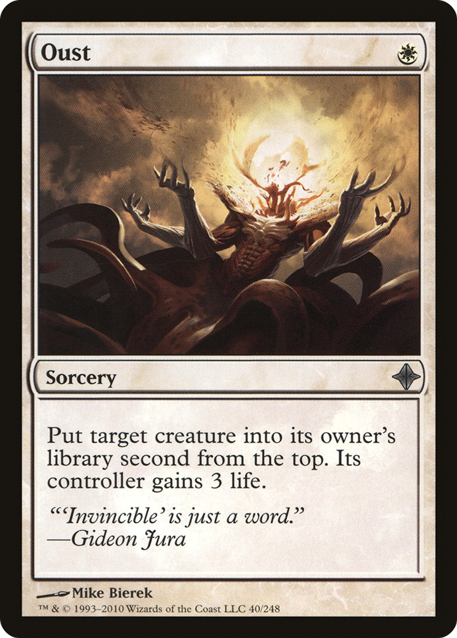 Oust — Rise of the Eldrazi — Magic: The Gathering