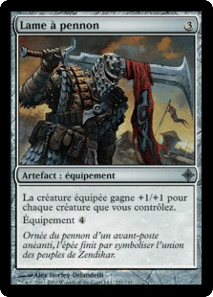 Lame à pennon — Rise of the Eldrazi — Magic: The Gathering