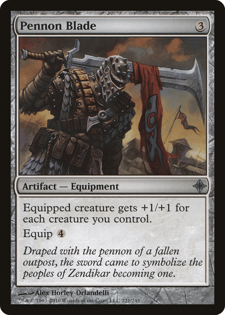 Pennon Blade — Rise of the Eldrazi — Magic: The Gathering