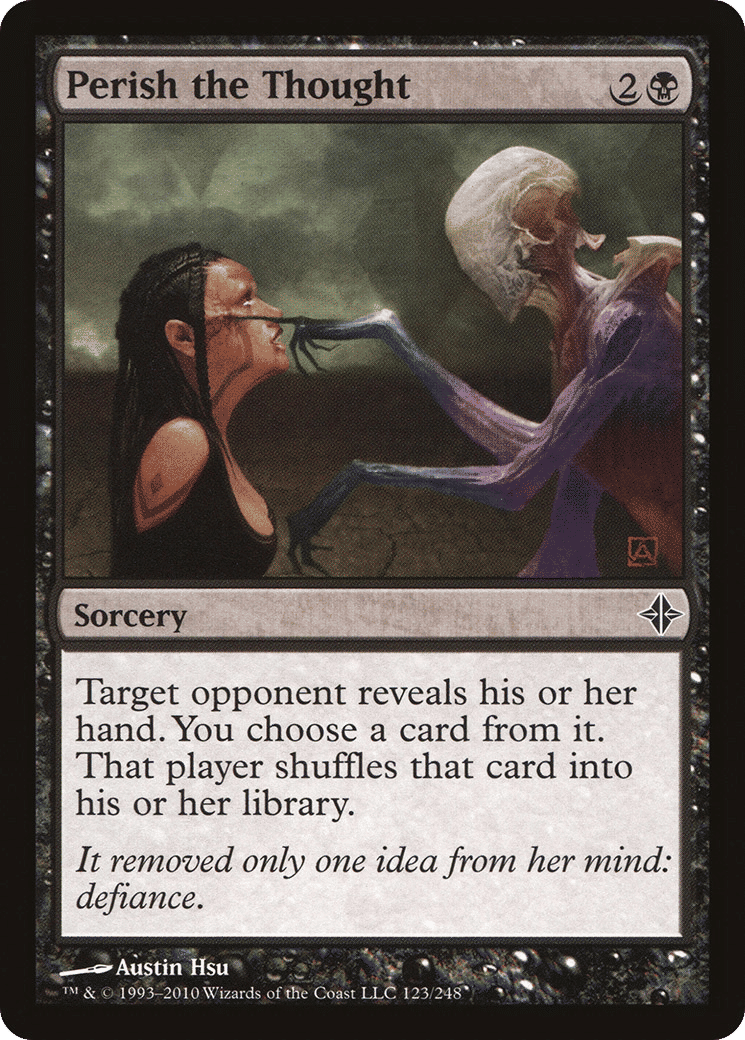 Perish the Thought — Rise of the Eldrazi — Magic: The Gathering