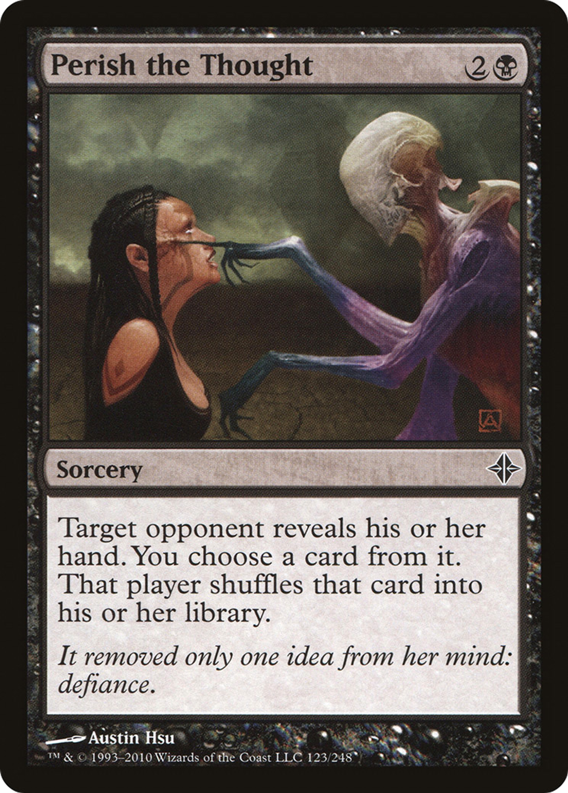 Perish the Thought — Rise of the Eldrazi — Magic: The Gathering