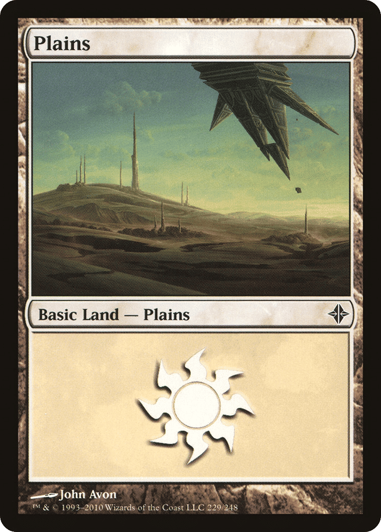 Plains — Rise of the Eldrazi — Magic: The Gathering