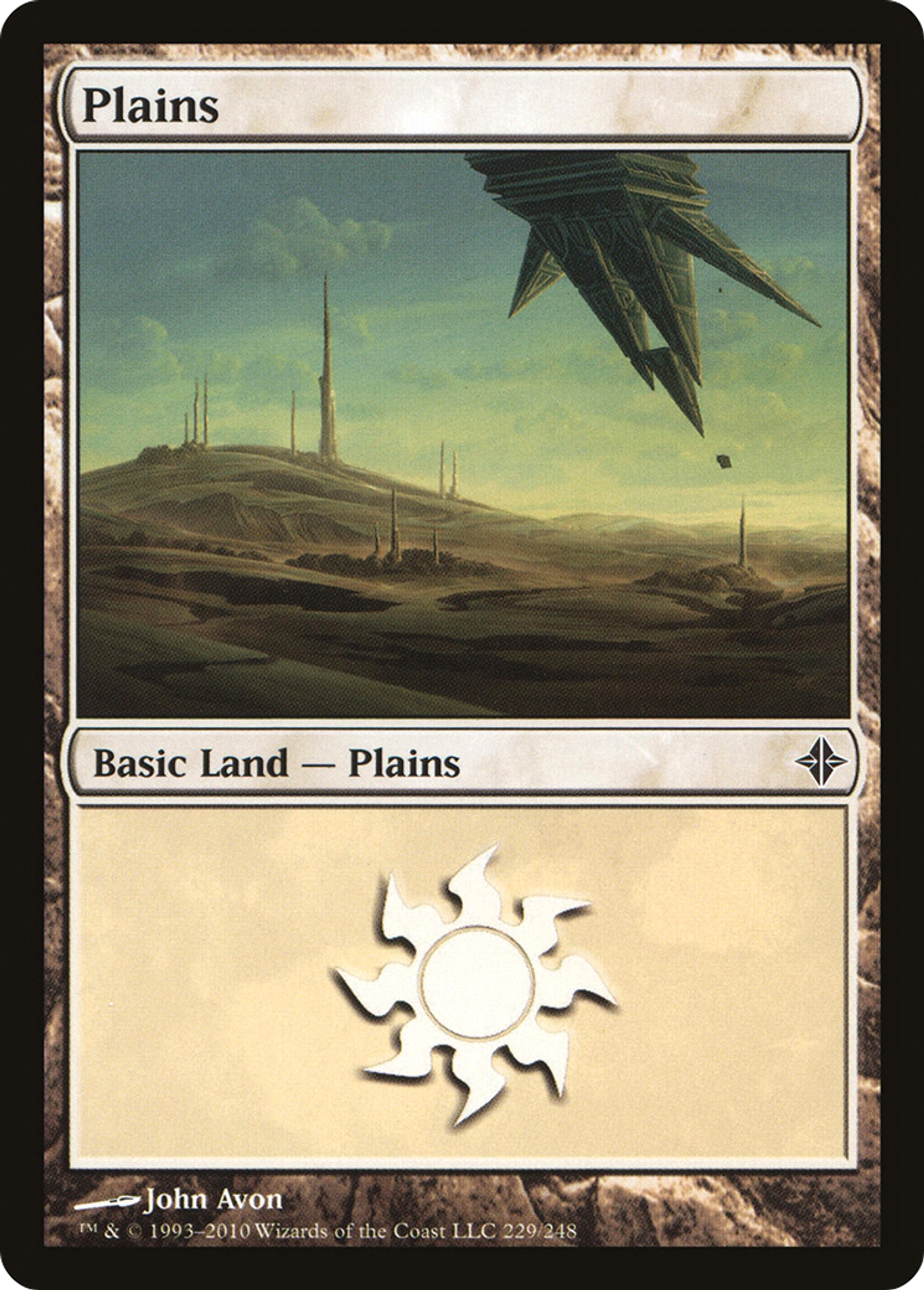 Plains — Rise of the Eldrazi — Magic: The Gathering