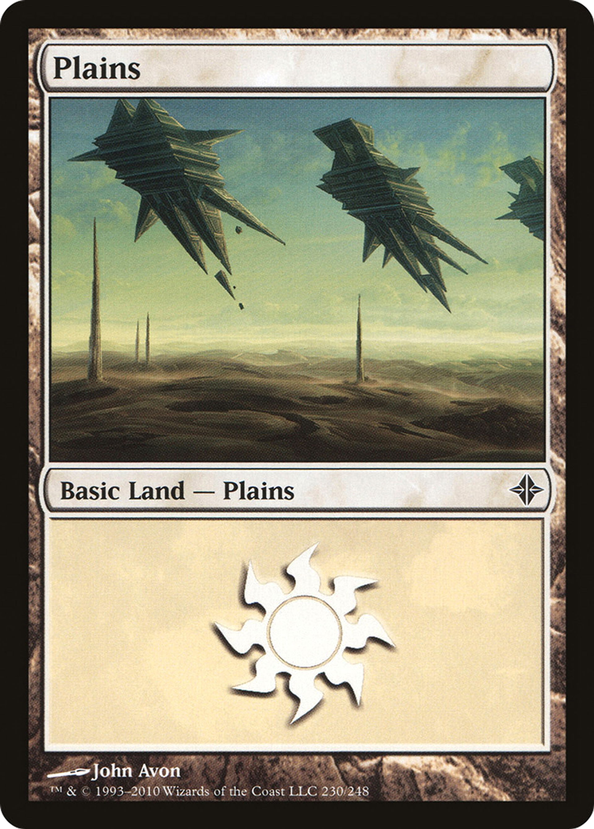 Plains — Rise of the Eldrazi — Magic: The Gathering