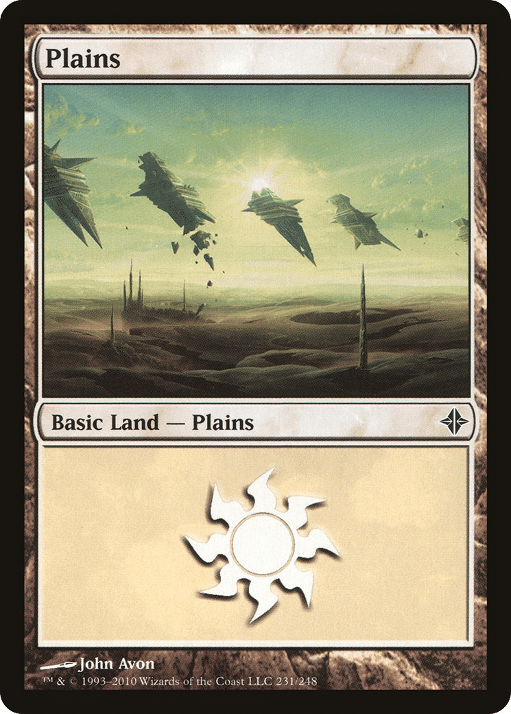 Plains — Rise of the Eldrazi — Magic: The Gathering