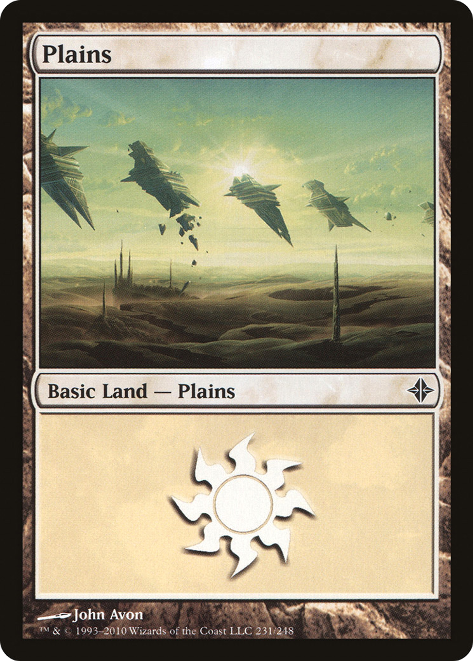 Plains — Rise of the Eldrazi — Magic: The Gathering