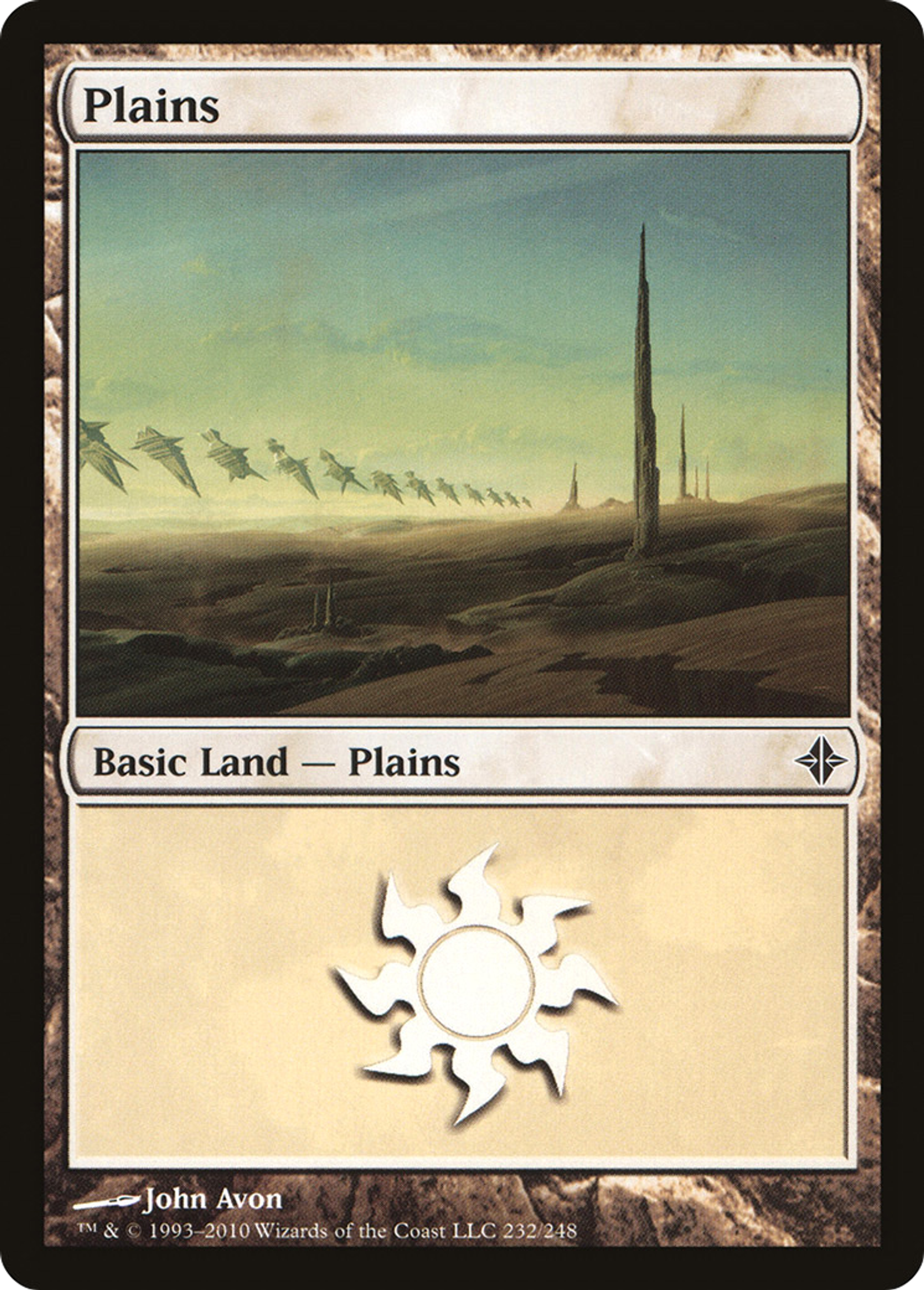 Plains — Rise of the Eldrazi — Magic: The Gathering