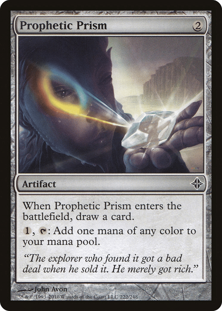 Prophetic Prism — Rise of the Eldrazi — Magic: The Gathering