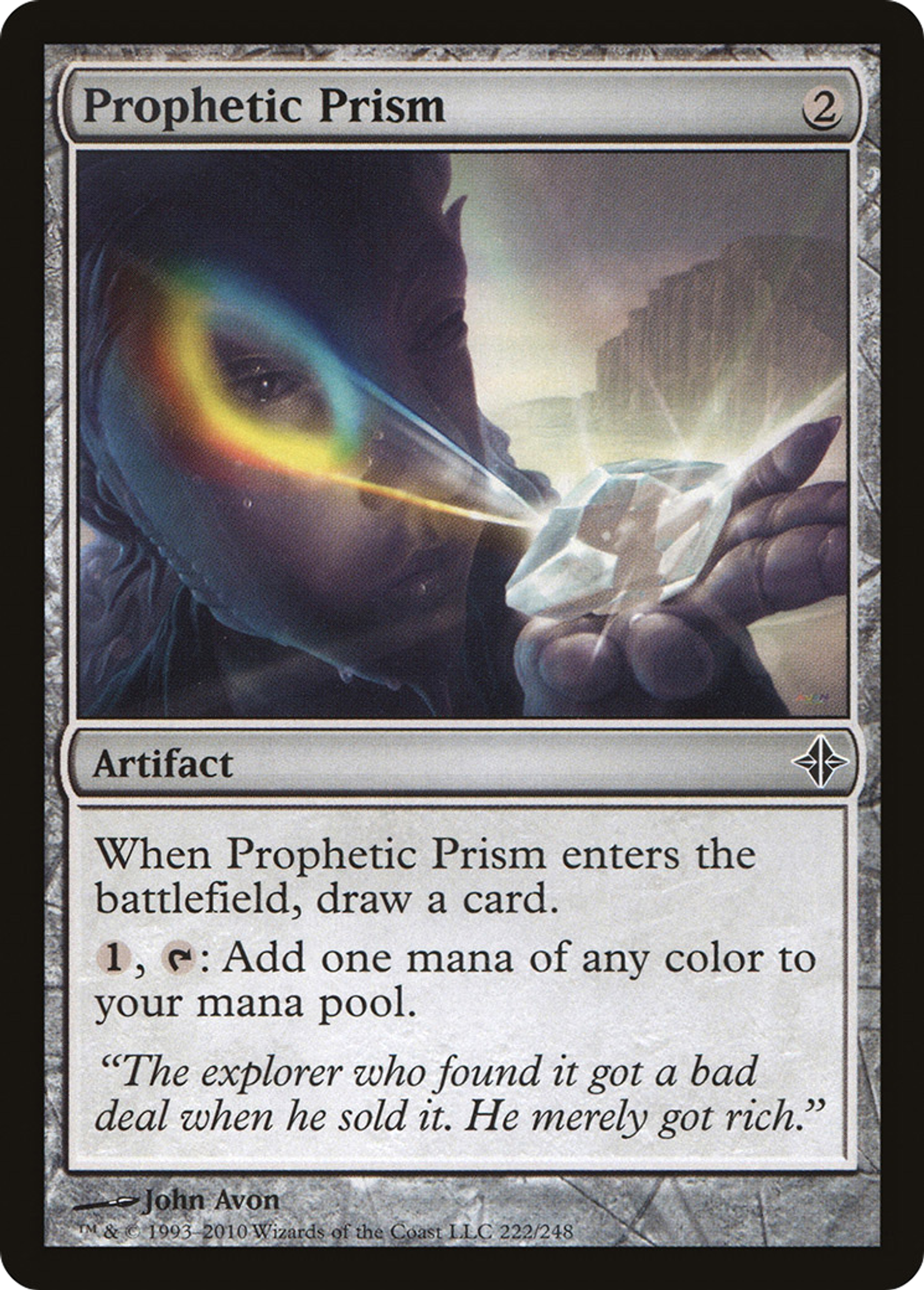 Prophetic Prism — Rise of the Eldrazi — Magic: The Gathering