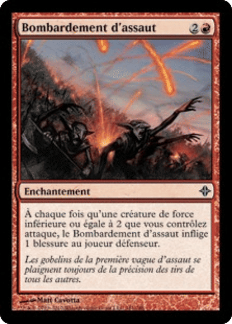 Bombardement d'assaut — Rise of the Eldrazi — Magic: The Gathering
