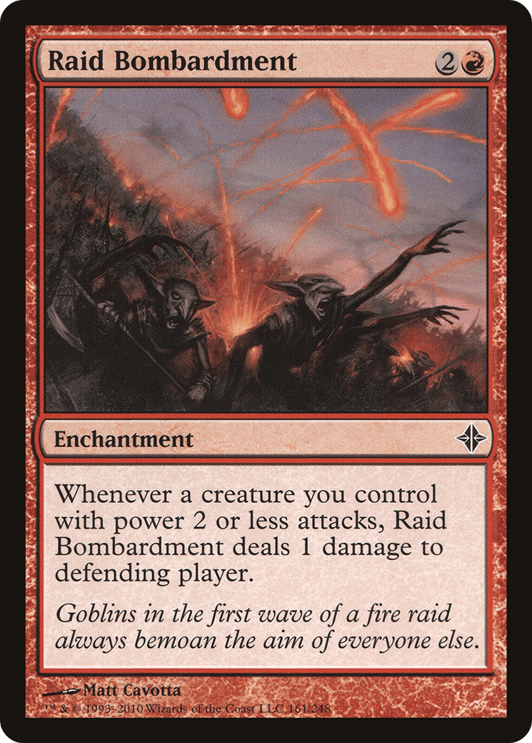 Raid Bombardment — Rise of the Eldrazi — Magic: The Gathering