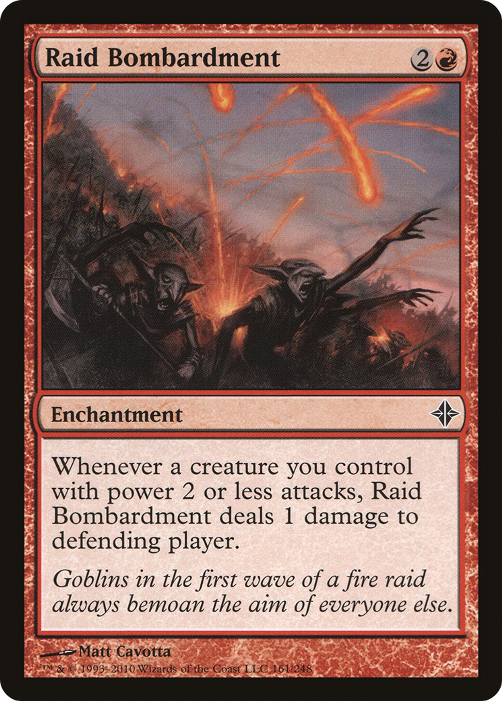 Raid Bombardment — Rise of the Eldrazi — Magic: The Gathering