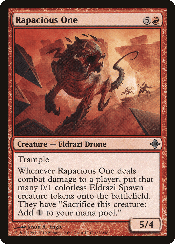 Rapacious One — Rise of the Eldrazi — Magic: The Gathering