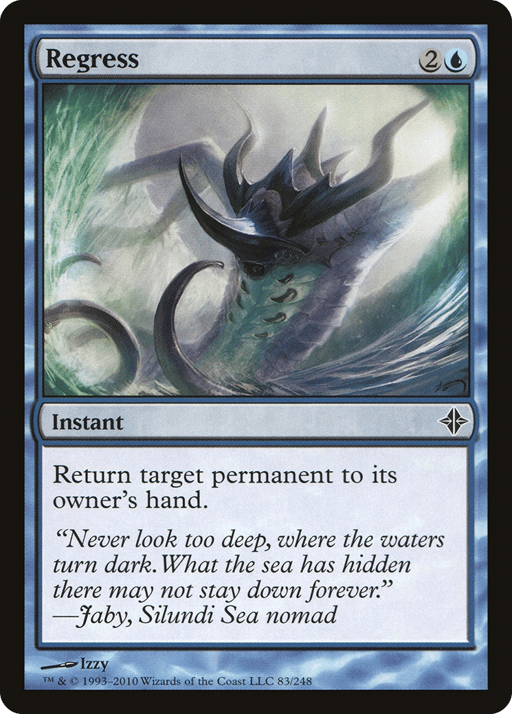 Regress — Rise of the Eldrazi — Magic: The Gathering