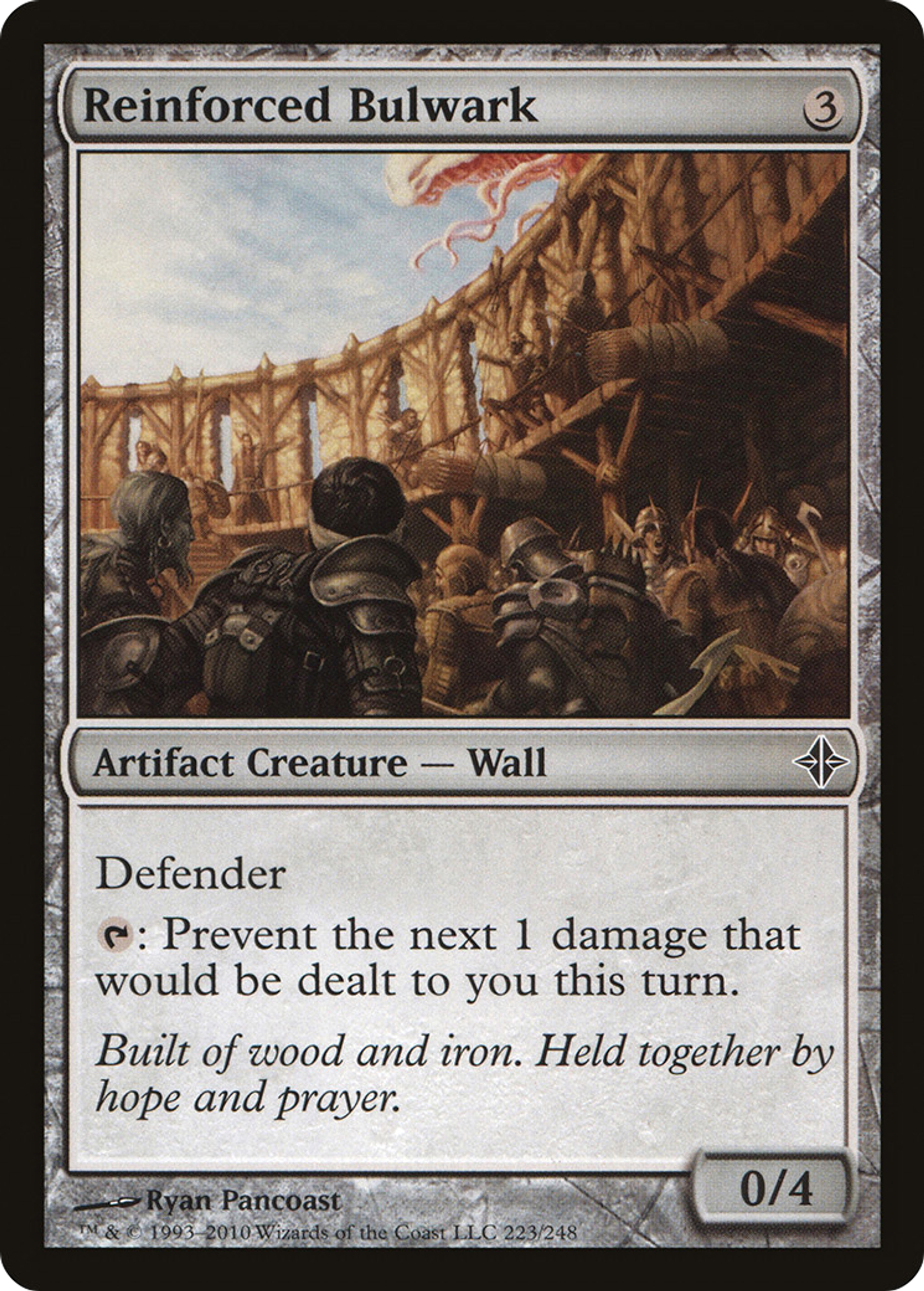Reinforced Bulwark — Rise of the Eldrazi — Magic: The Gathering