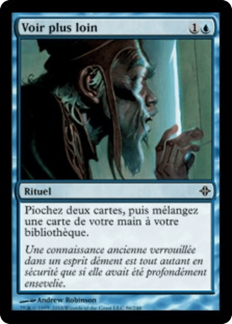 Voir plus loin — Rise of the Eldrazi — Magic: The Gathering