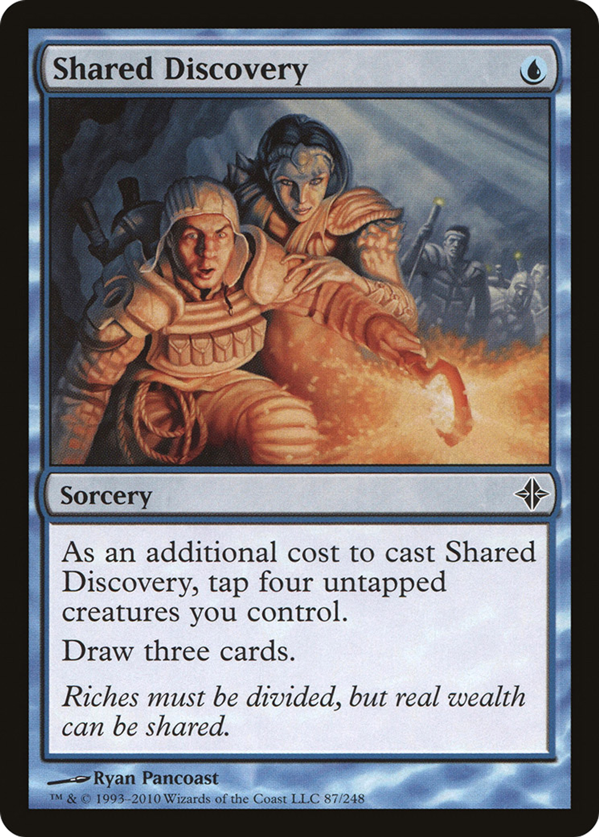 Shared Discovery — Rise of the Eldrazi — Magic: The Gathering